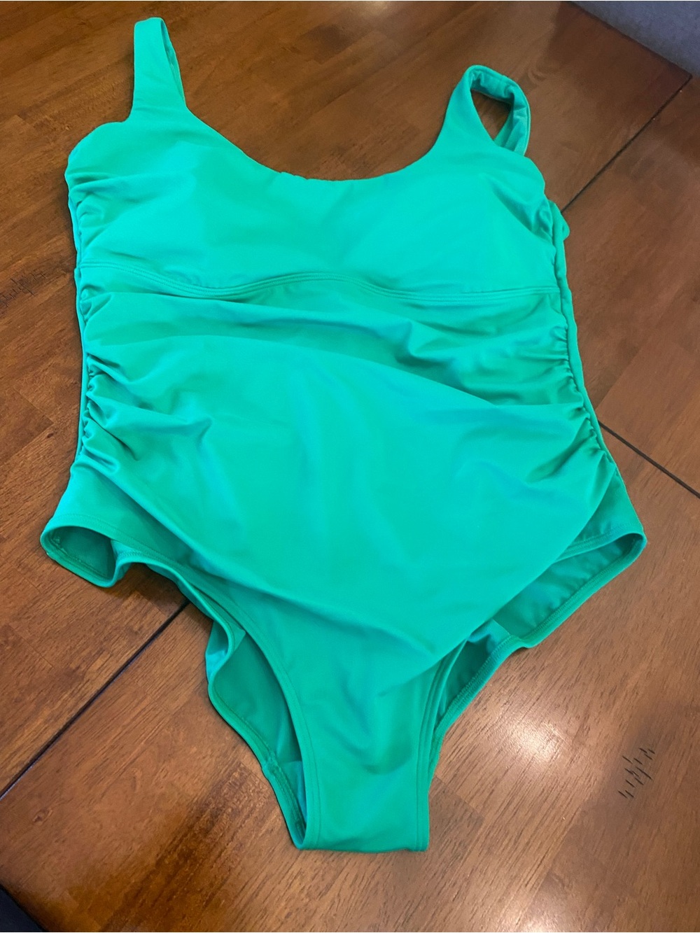 Boden Womens Solid Kelly Green One-Piece Swimsuit - new without tags size 16/18